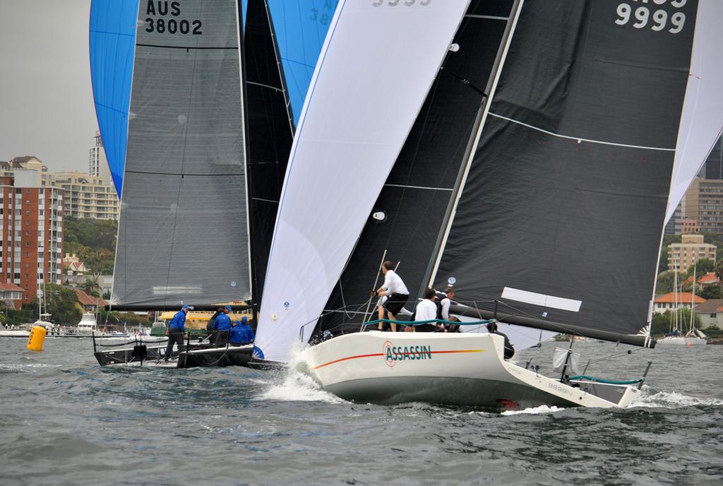 Assassin and Dark Star - Maserati Twilight Regatta 2014. © Ellen - McConaghy Boats